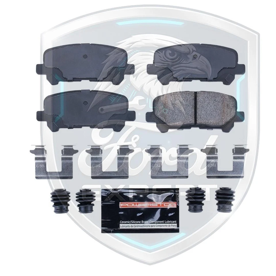 Kit de pastillas de freno traseras de cerámica premium OE para Honda Odyssey Pilot 2009-2017 Foto 3 de 4