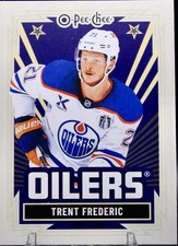 2025-26 O-Pee-Chee Trent Frederic Retro Parallel #333 Edmonton Oilers NHL