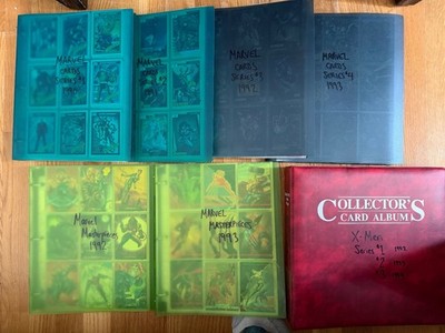 Massive Complete  1990s Marvel, X-Men, Masterpiece Impel, Skybox, Fleer 