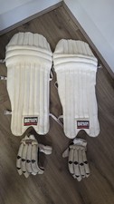 Vintage Bryan Cricket Pads & Handschuhe 