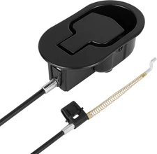 Universal Black Metal Recliner Replacement Parts Pull Handle for Sofa with Cable