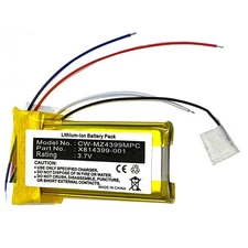 Li-polymer Battery for Microsoft Zune 80gb 120gb MP3 X814399-001 NEW