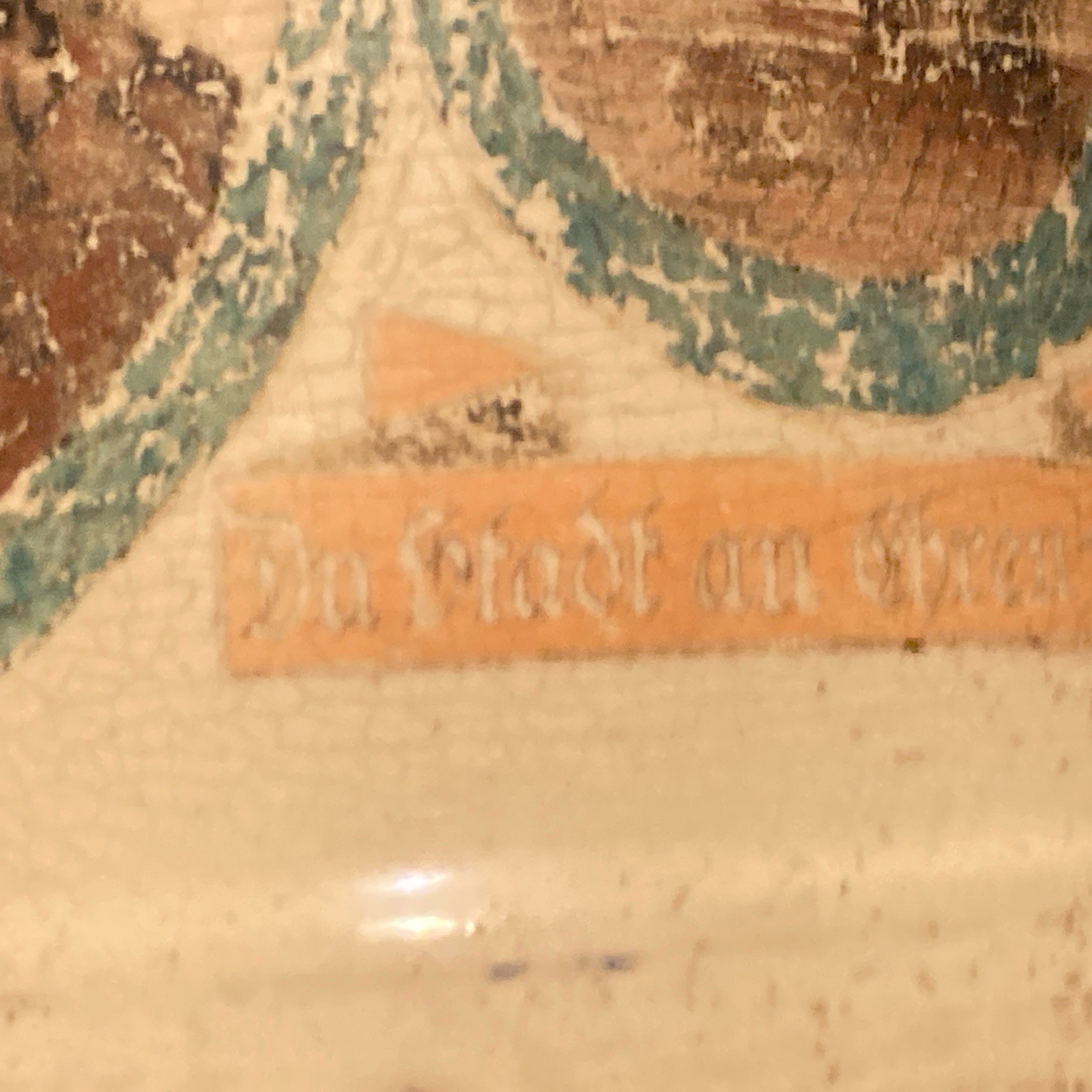 Mettlach 1/2 L Castle Beer Stein Mug 1526 Alt Heidelberg Du Feine Du Stadt Reich