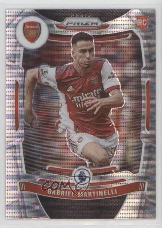 2021-22 Panini Prizm Premier League Breakaway Prizm Gabriel Martinelli #203 sq1