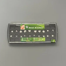 Dental Orthodontic Metal Braces Cartoon Brackets Mini Roth 022 345 hooks 5 Size