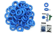 Fuel Injector O-Rings Set 7.52mm X 3.53 mm Blue Universal Repair Kits 50 blue