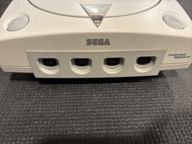 SEGA Dreamcast  Console Only White parts Repair No Disk Reader, Read Desc.