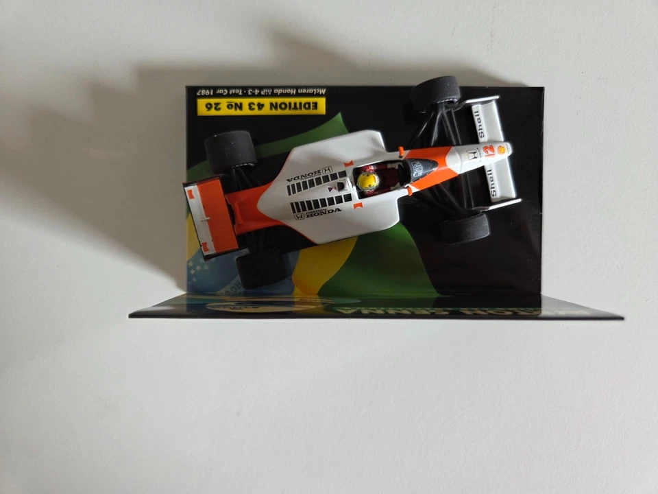 Minichamps 1/43 McLaren Honda Mp 4/4 A. Senna - Campione del Mondo 1988 -... - Immagine 3 di 4