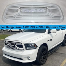 Front Grille For 2013 2014 2015 2016 2017 2018 Dodge Ram 1500 Wletter All White Front Grille For 2013 2014 2015 2016 2017 2018 Dodge Ram 1500 Wletter All White
