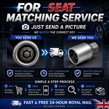 Seat Locking Wheel Nut Key Replacement Photo Matching Service Lost Key Oe Key