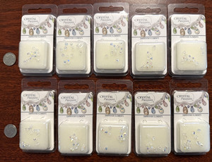 New SWAROVSKI CRYSTALS" 120" Round Clear Crystals AB in 10 packets 12 in Each