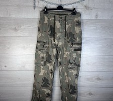 Vintage men  s cargo military pants size L Green