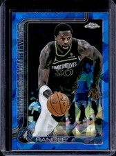 2025-26 Topps Chrome Sapphire Julius Randle #123 Timberwolves