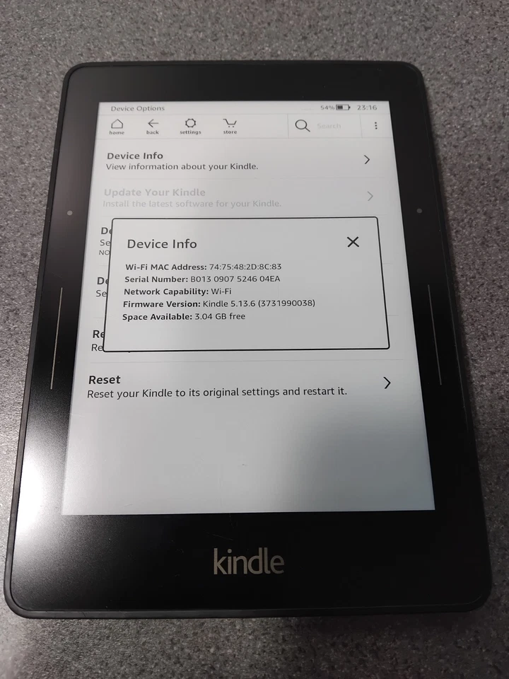 Amazon Kindle Voyage - 7th Generation - NM460GZ - No Ads - Image 3 of 4