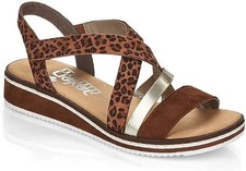 Rieker Women's Brown Sandals 3663