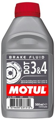 Motul DOT 3 & 4 Brake Fluid Bremsflüssigkeit 500ml
