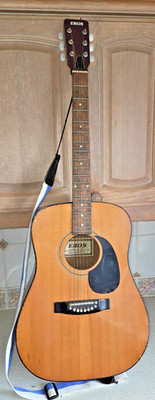 VINTAGE EROS BLACKBIRD 6-SAITIGES AKUSTIKGITARRENMODELL