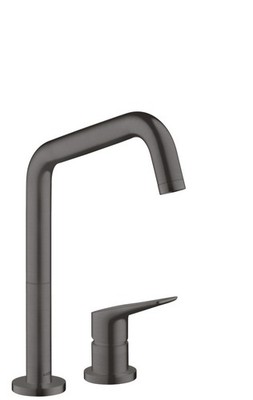 Hansgrohe 2-hole sink mixer Axor 34820340 Brushed Black Chrome