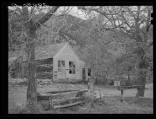 8" x 10" Photo 1940 Ruins of first saloon in state
