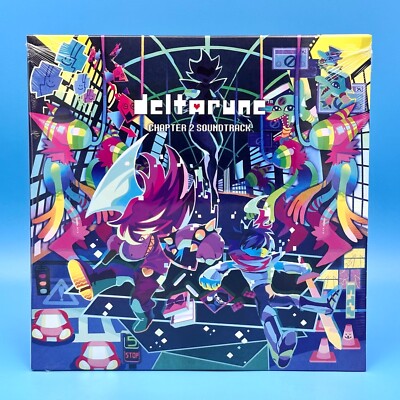 Deltarune Chapter 2 Vinyl Soundtrack Colored Record 2LP Ralsei