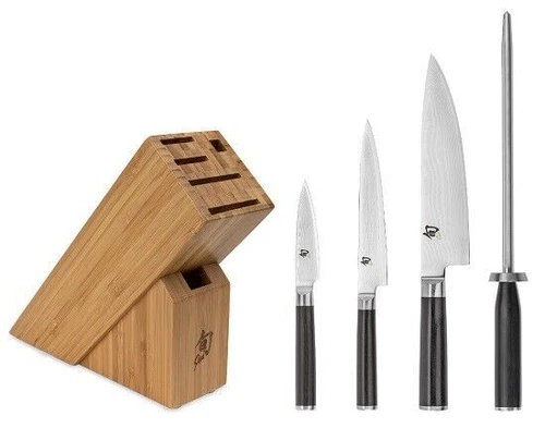 Shun Classic 5 Piece Starter Block Knife Set DMS0530 NEW