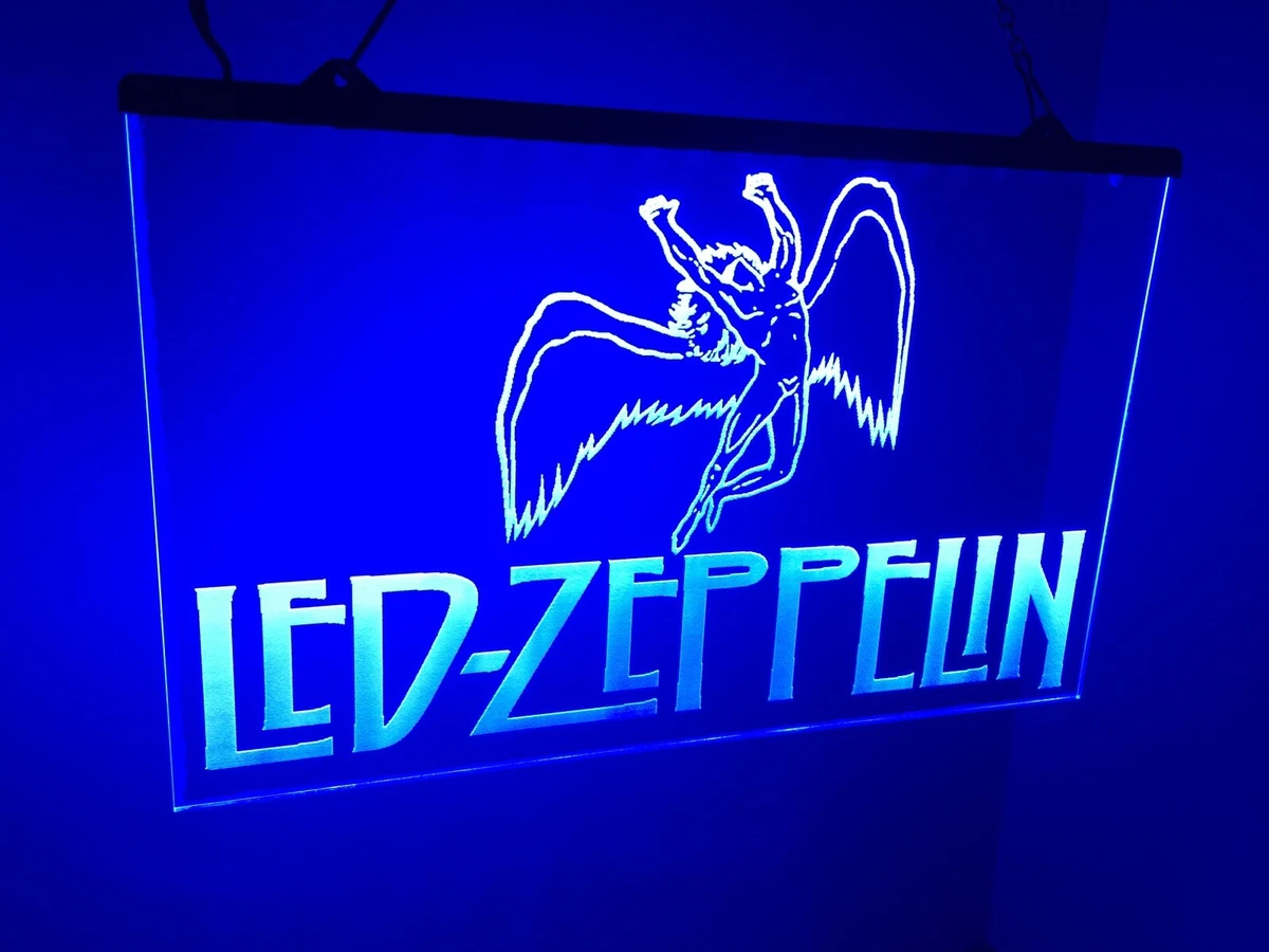 Led zeppelin neon sign deals