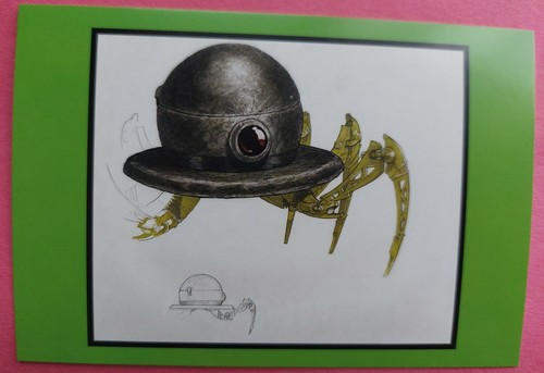 Doris The Robotic Evil Bowler Hat Meet The Robinsons Disney Villain Postcard NEW