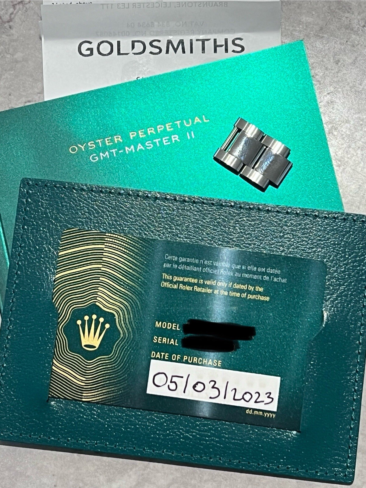 Rolex GMT Master II " Batman" 126710BLNR 2023 Worn only a few times