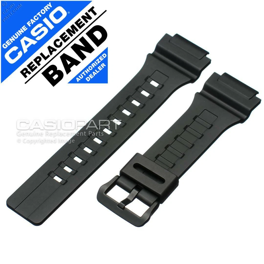 Genuine Casio Watch Strap Band for MCW 200 MCW 200H MCW 200H 200 Black 10558173