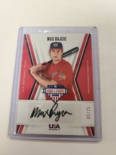 2019 STARS & STRIPES PROSPECT AUTO PARALLEL MAX RAJCIC 05/25