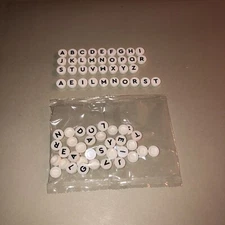 BUY 6 GET 6th FREE Lego Dots 36 1x1 Round Tiles Alphabet Letters Set 41938 41949