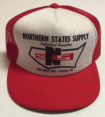 Vtg Northern States Supply Trucker Hat Industrial Supplies Cap Willmar Minnesota