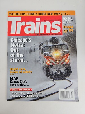 Trains Magazine Chicagos Metra Band 73 Nummer 3 Juni 2015 (XM)