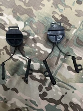 026Airsoft 3M Peltor Comtac Headset Brackets Tactical Helmet Clips