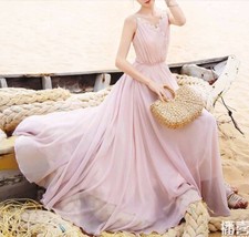 Custom Made To Order V-Neck Ruffle Smocked Back Party Ball Gown plus 1x-10x Y754