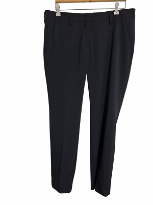 Prada Women's Size 46 Black Dress Pants W36XL28