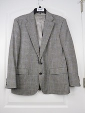 VTG CHAPS RALPH LAUREN MULTI-COLOR PLAID 2 BUTTON SUIT JACKET SZ 42 SHORT H106