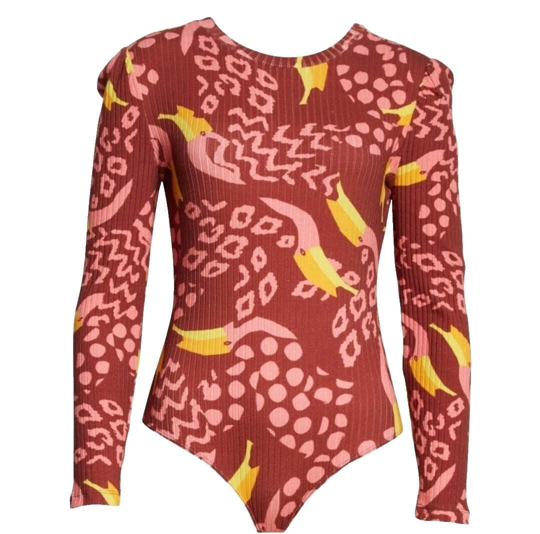 Mezcla de algodón Monos Estampado de Animales para Mujer