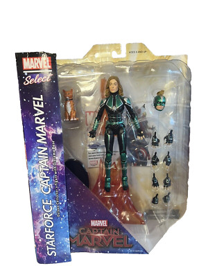 Starforce Captain Marvel Sammelfigur Marvel Select Top Zustand