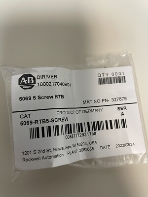AB 5069-RTB5-SCREW Terminal Block | eBay