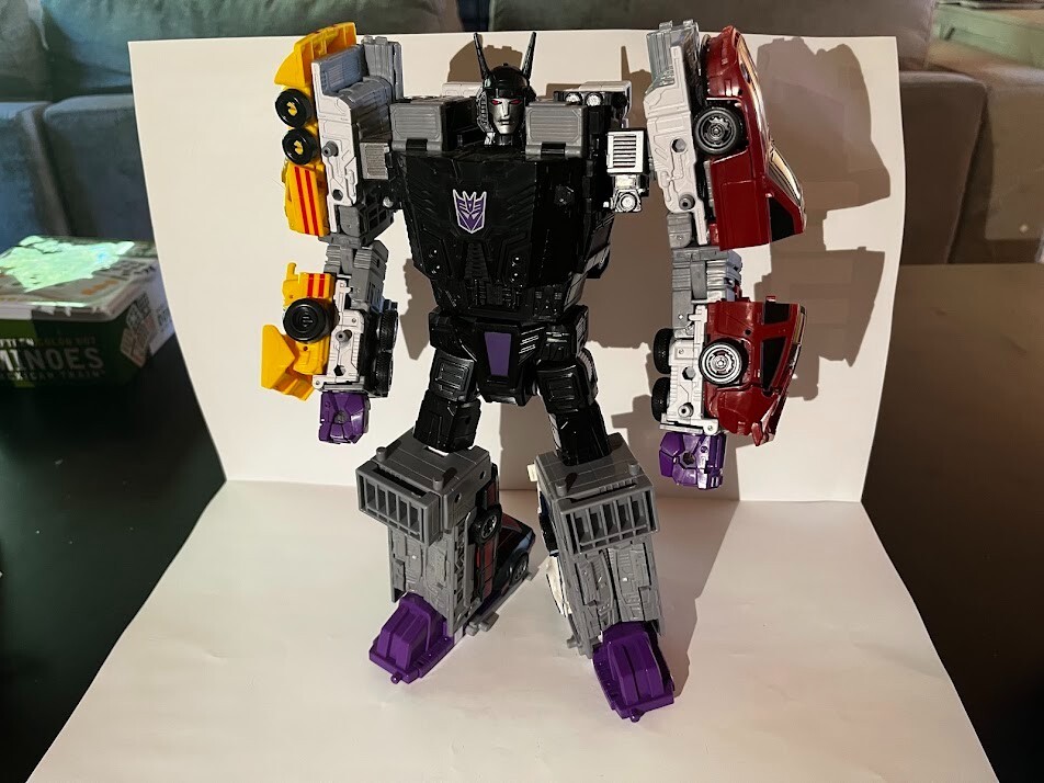 Transfomers Generations Legacy Stunticons Menasor Complete Set | eBay