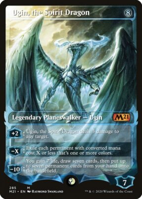 Ugin, the Spirit Dragon (Extended) (285) [Core Set 2021] Magic MTG