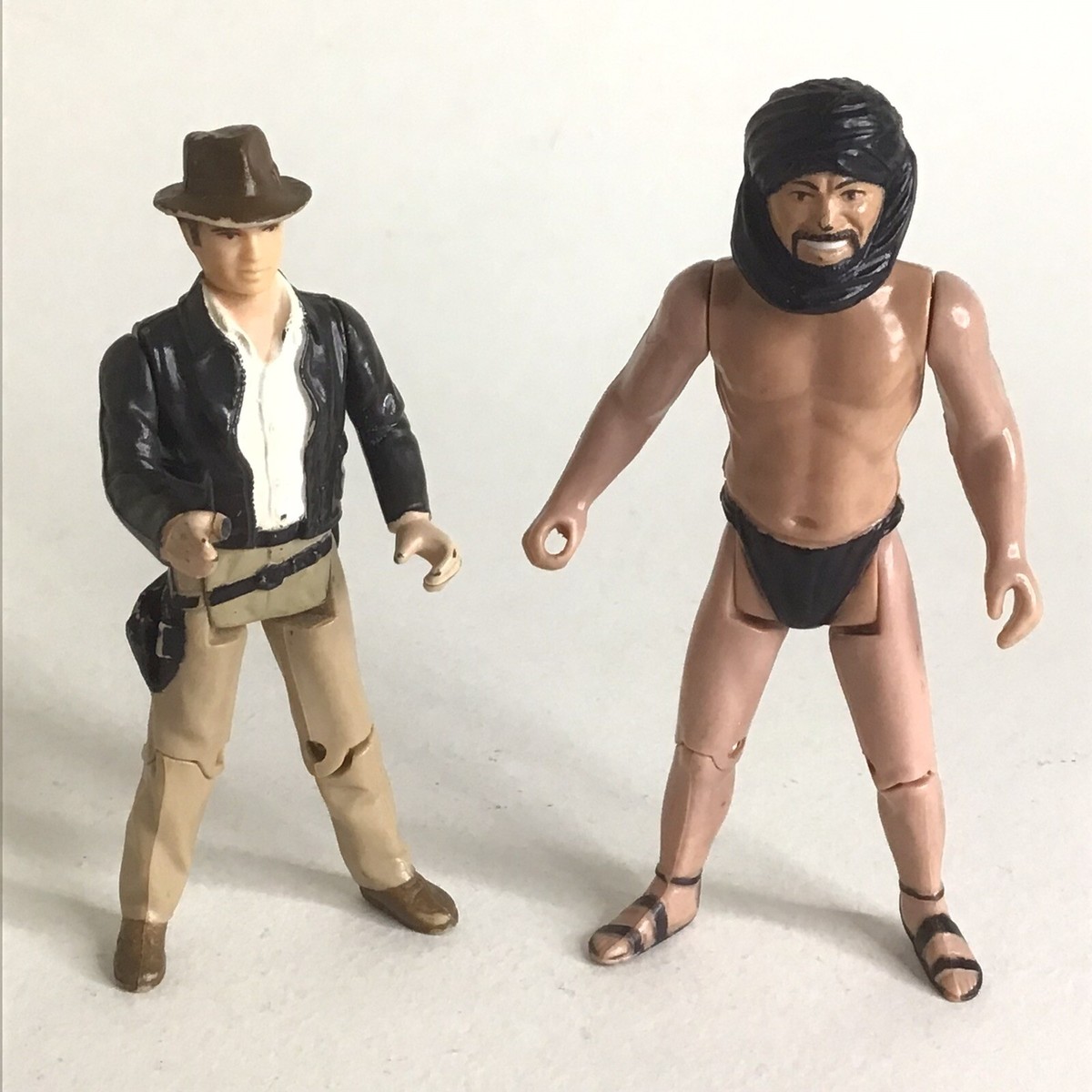 Indiana Jones Lot W/ Cairo Swordsman Vintage 1982 Kenner ROTLA