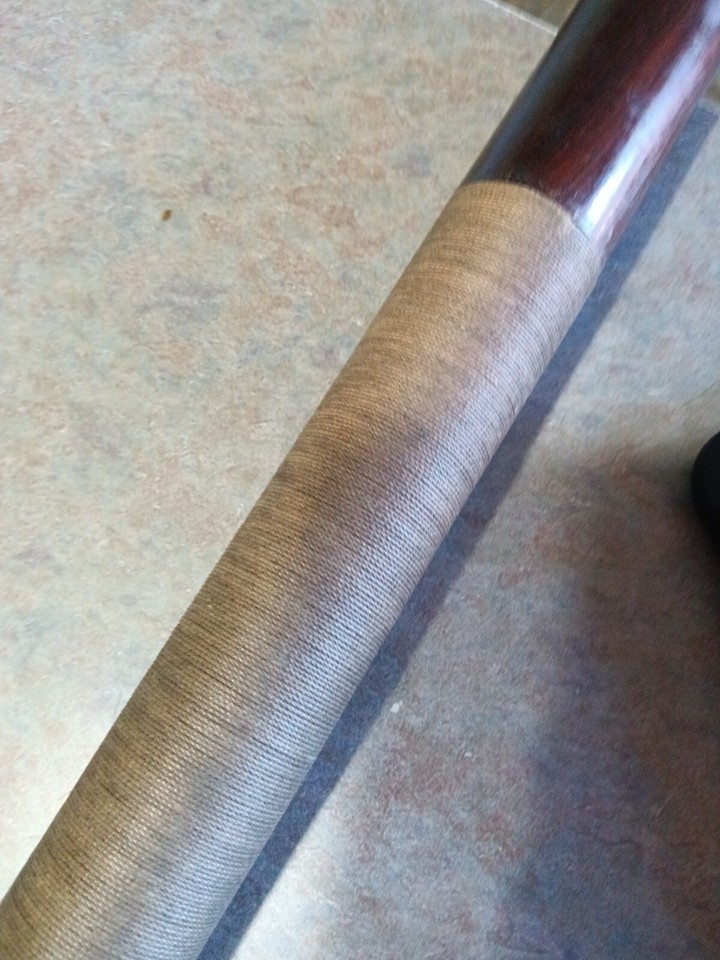 Vintage Herman Rambow pool cue stick 1950-60's custom made for Bob ...