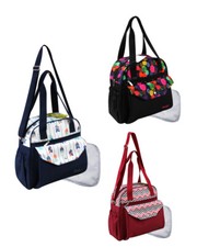 2 tlg Wickeltasche Pflegetasche Windeltasche Babytasche Farbauswahl LN102-5