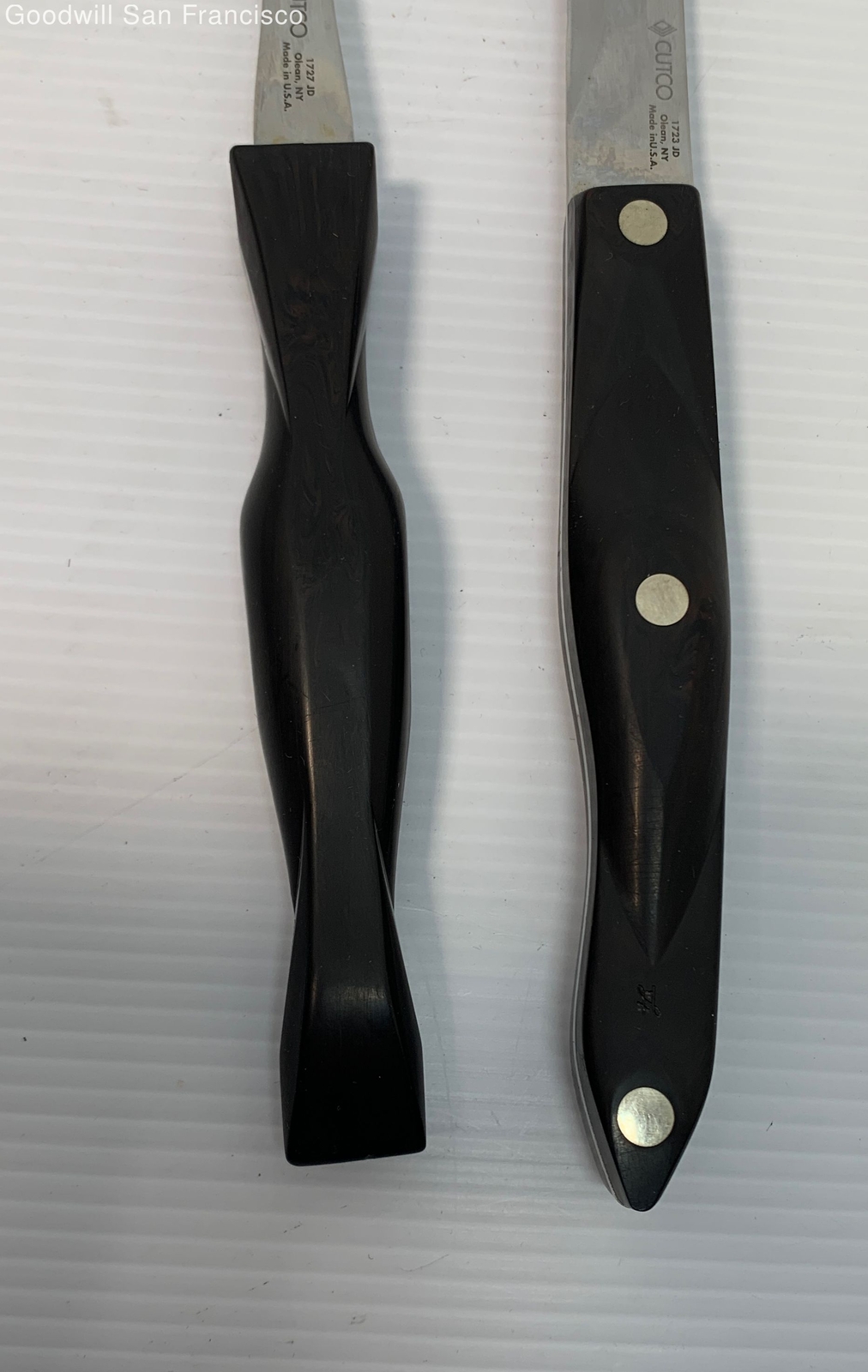 Vintage Cutco Carving Knife Set Stainless Steel Kitchenware With