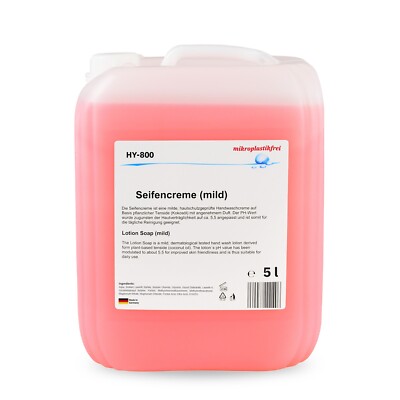 Hypafol Seifencreme 5 & 10 Liter | mild, rosa | mikroplastikfrei, ohne Parabene