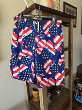 VTG OP OCEAN PACIFIC BOARD SHORTS W28 BOYS XXL SWIM TRUNKS LINED SIZE 18 XXL