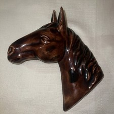 Vintage 3 D Horse Head Wall Decor.  ***READ & See All Pics.!
