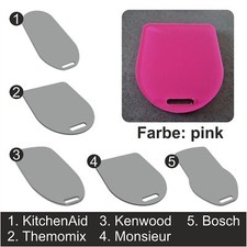 Gleitbrett Thermomix KitchenAid Kenwood Bosch Monsieur Cuisine 18 FARBEN/Design